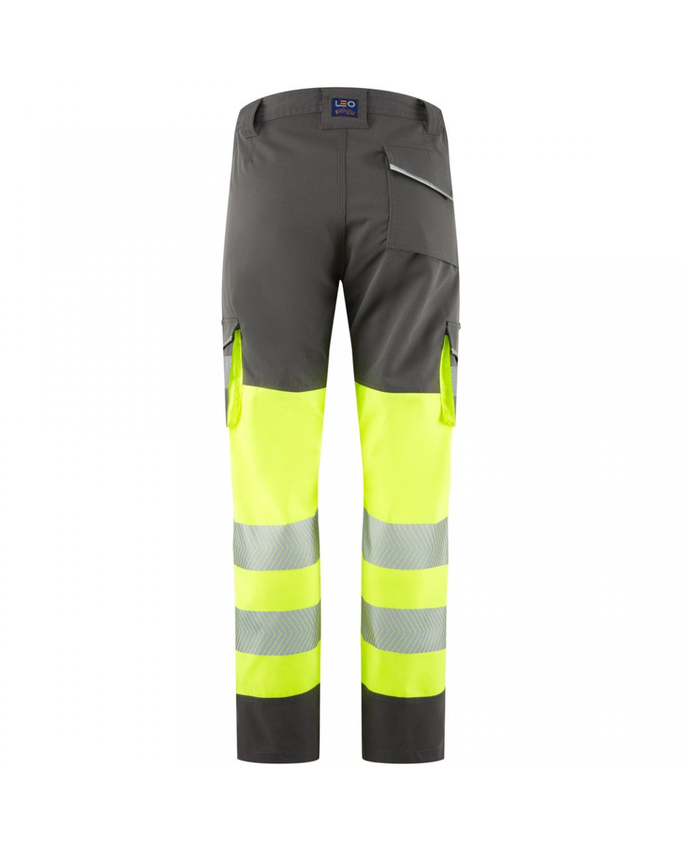 Winsford Dual Colour Stretch Cargo Trouser - Hi-Vis Trousers