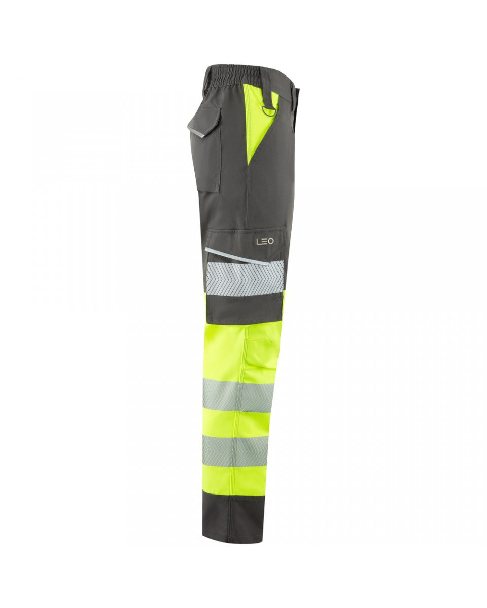 Winsford Dual Colour Stretch Cargo Trouser - Hi-Vis Trousers