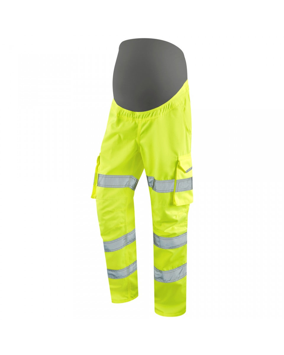 Verity Poly/Cotton Maternity Cargo Trouser Leo Workwear
