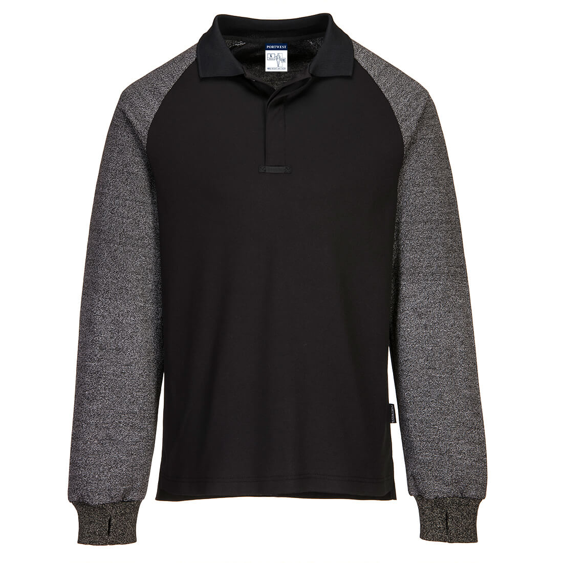 Polo Shirt with Cut Resistant Sleeves Portwest