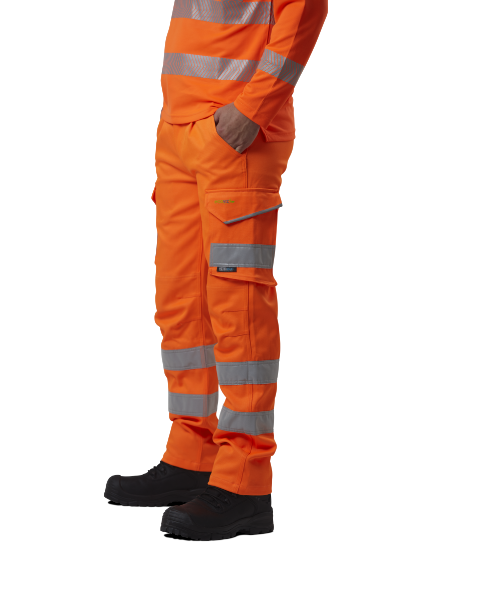 Kingford EcoViz Stretch Cargo Trouser Leo Workwear