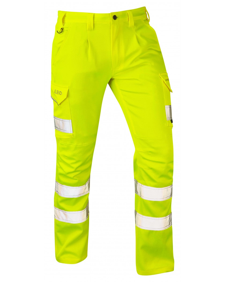 Kingford EcoViz Stretch Cargo Trouser Leo Workwear