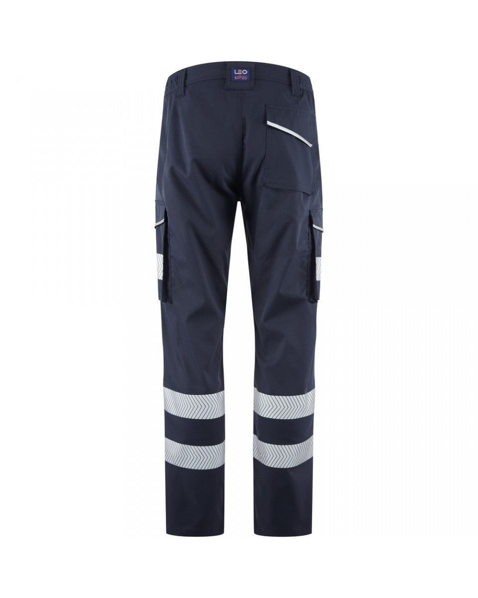 Winsford Lightweight Stretch Cargo Trouser (Navy) Leo Workwear
