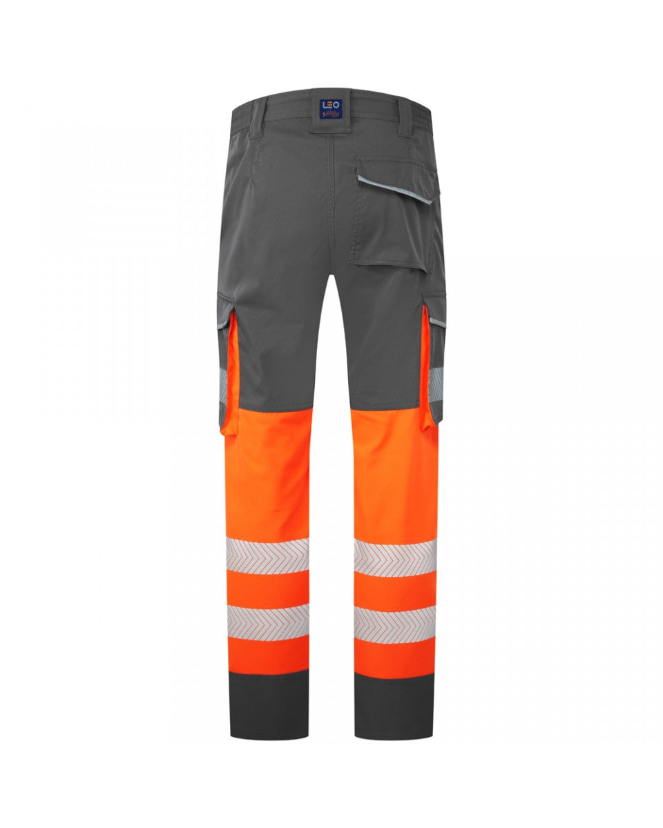 Winsford Dual Colour Stretch Cargo Trouser - Hi-Vis Trousers