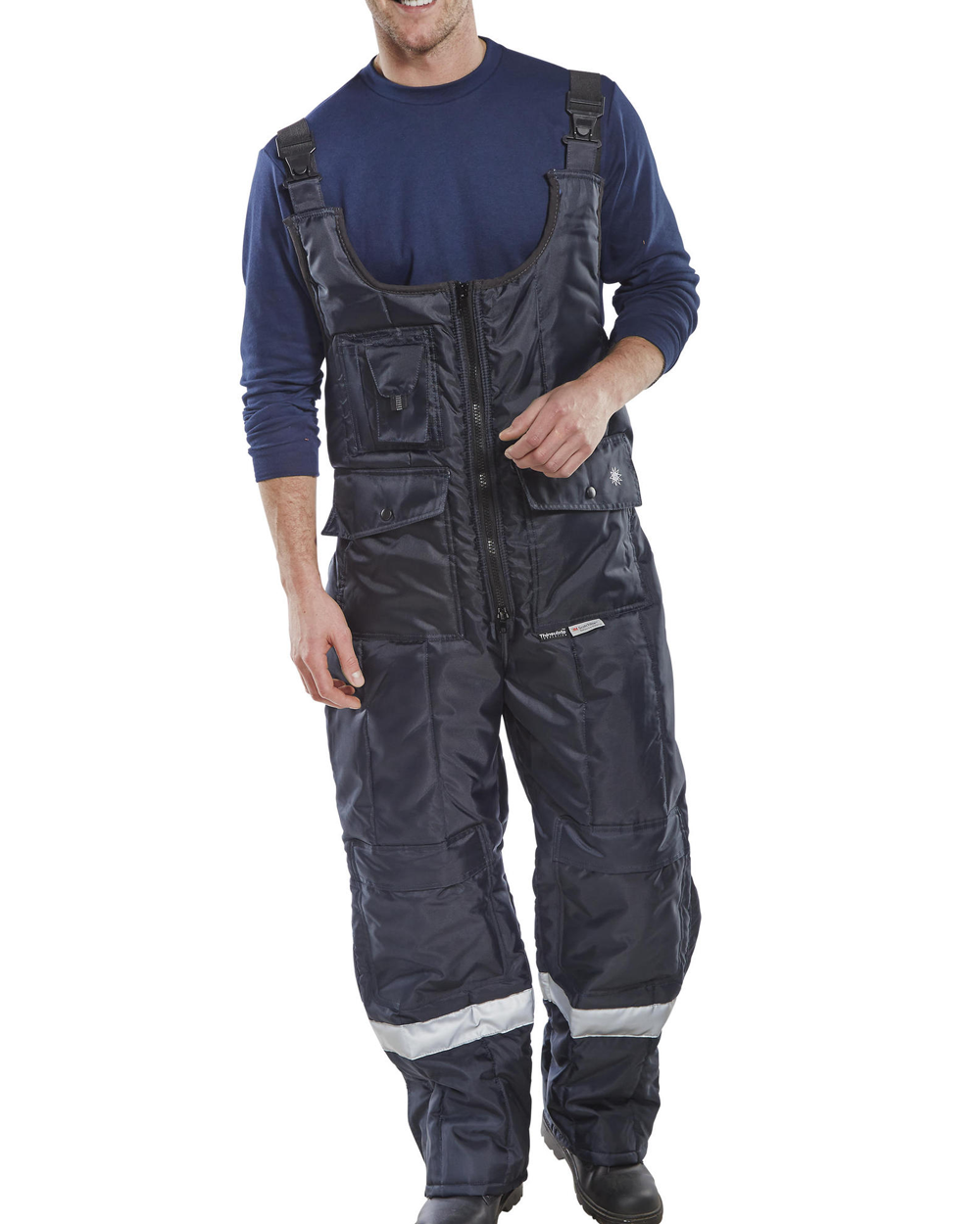 Cold Store Freezer Bib & Brace - Hi-Vis Trousers