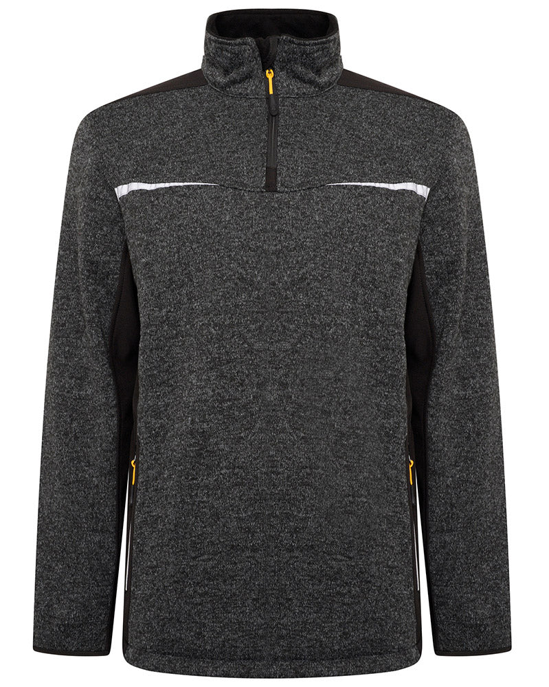 Trade Elmhurst Quarter Zip Fleece JCB Workwear