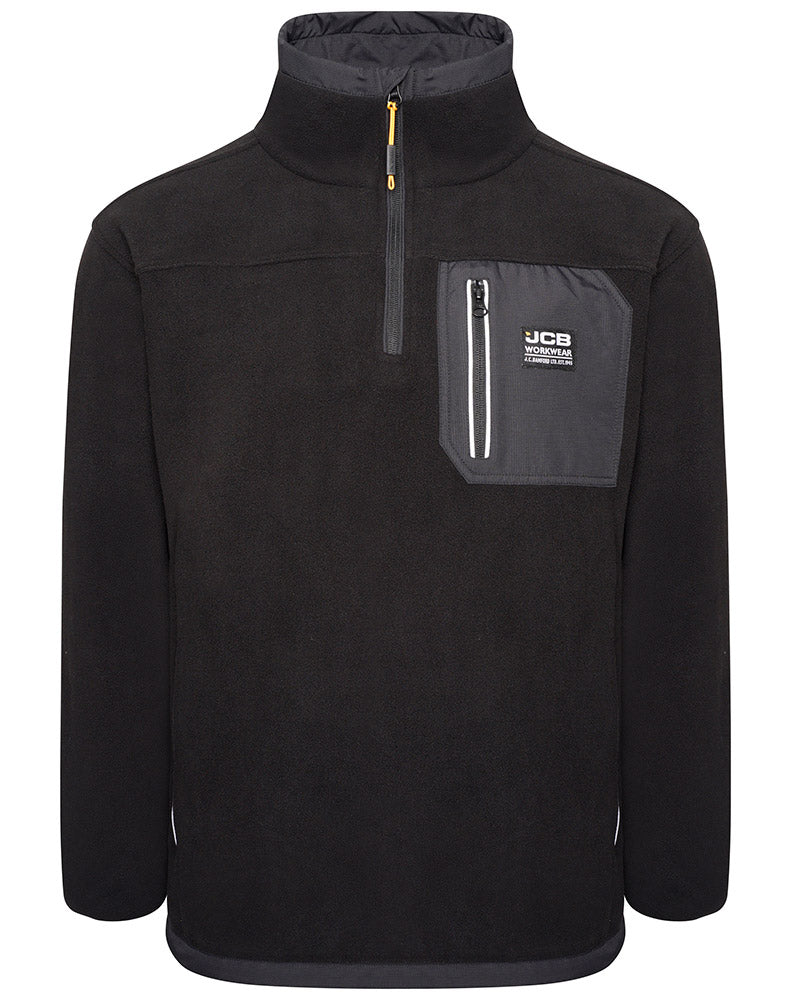 Heavyweight 1/4 Tech Fleece JCB Workwear