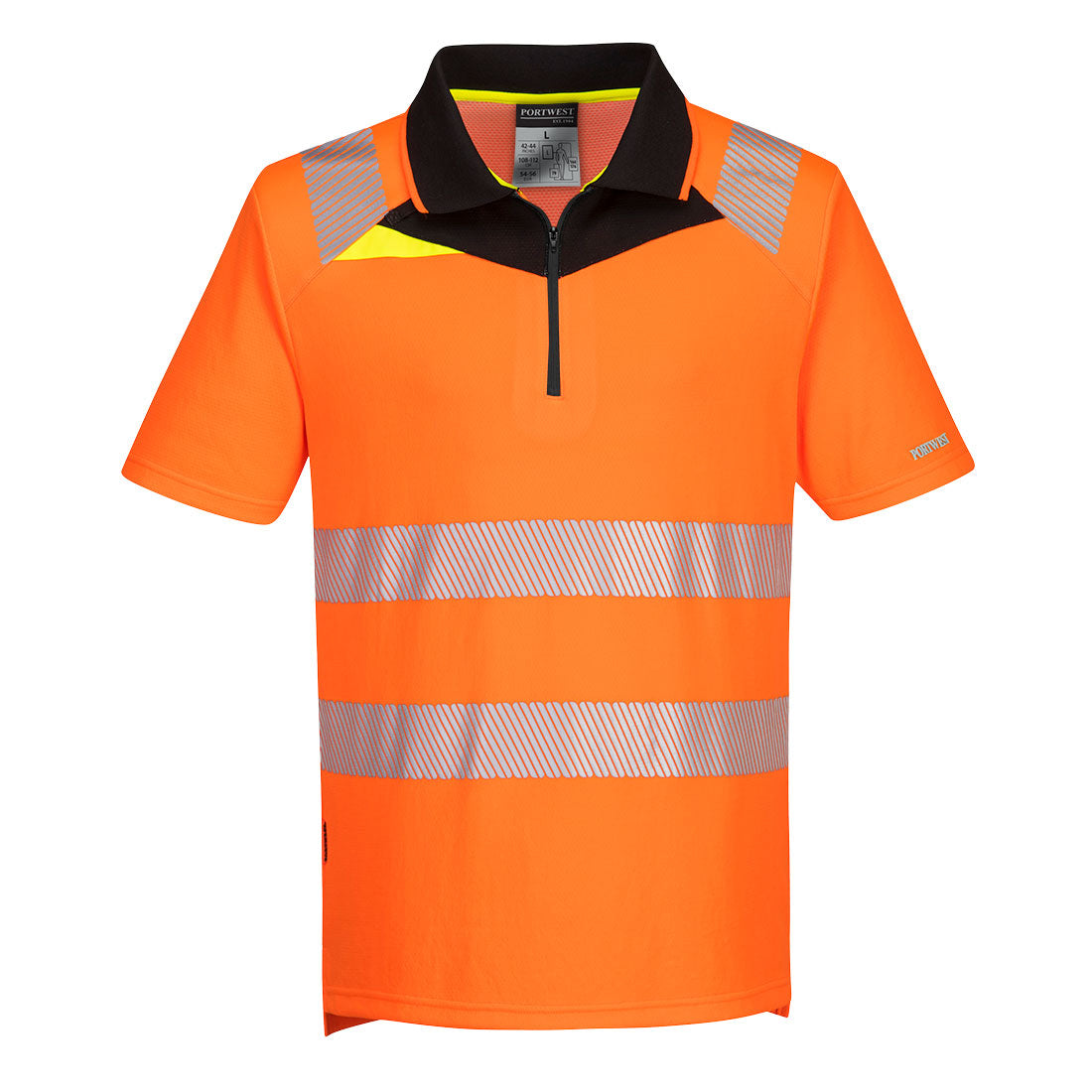 DX4 Hi-Vis Zip Polo Shirt S/S - Hi-Vis Trousers