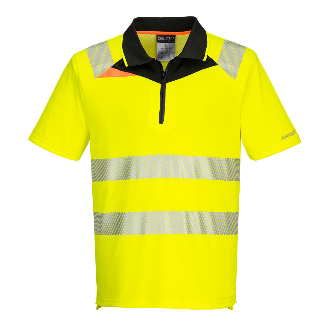 DX4 Hi-Vis Zip Polo Shirt S/S - Hi-Vis Trousers