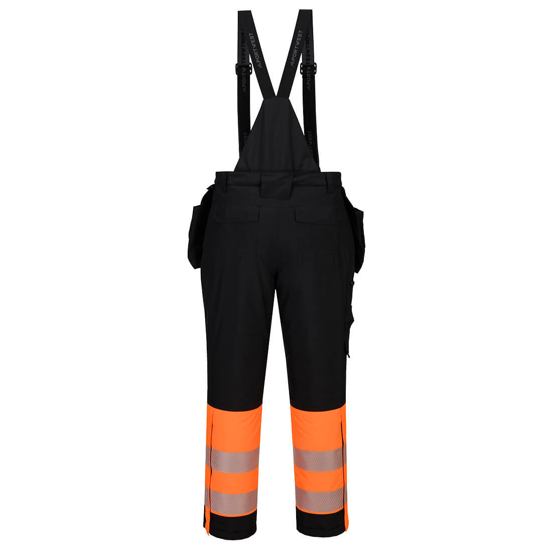 DX4 Hi-Vis Class 1 Winter Bib and Brace Portwest