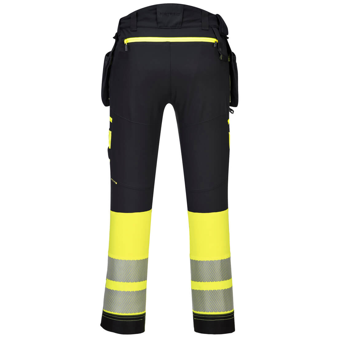 DX4 Hi-Vis Detachable Holster Pocket Class 1 Trousers - Hi-Vis Trousers