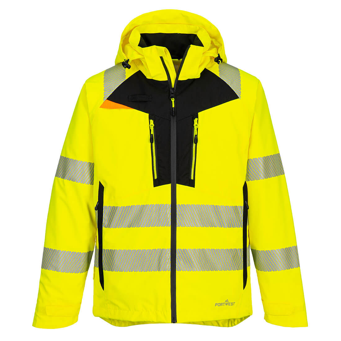 DX4 Hi-Vis Rain Jacket Portwest