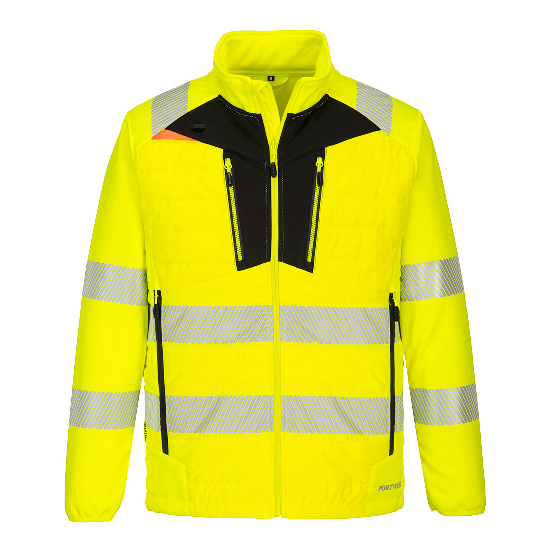DX4 Hi-Vis Hybrid Baffle Jacket Portwest