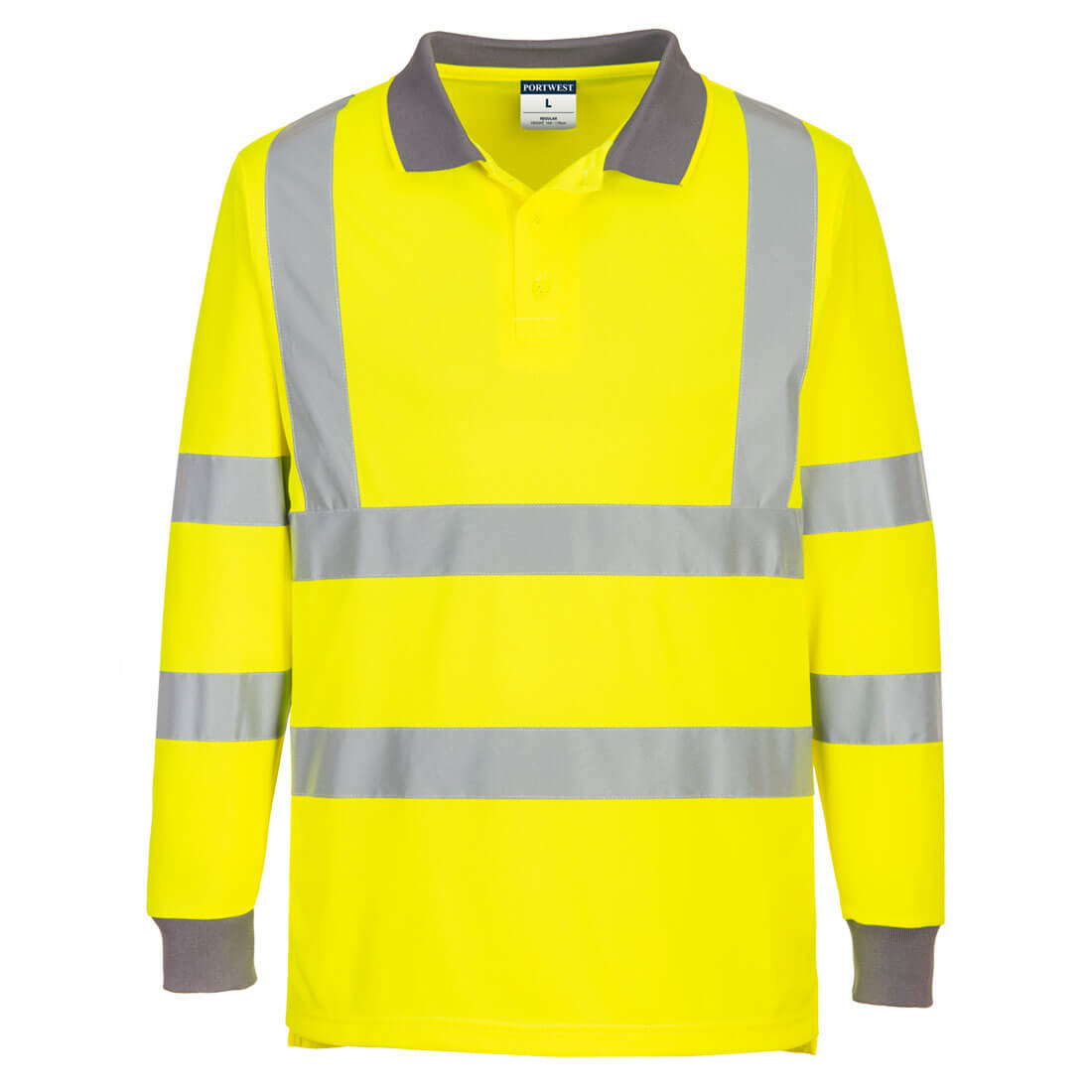 Eco Hi-Vis Polo Shirt L/S (6 Pack) - Hi-Vis Trousers