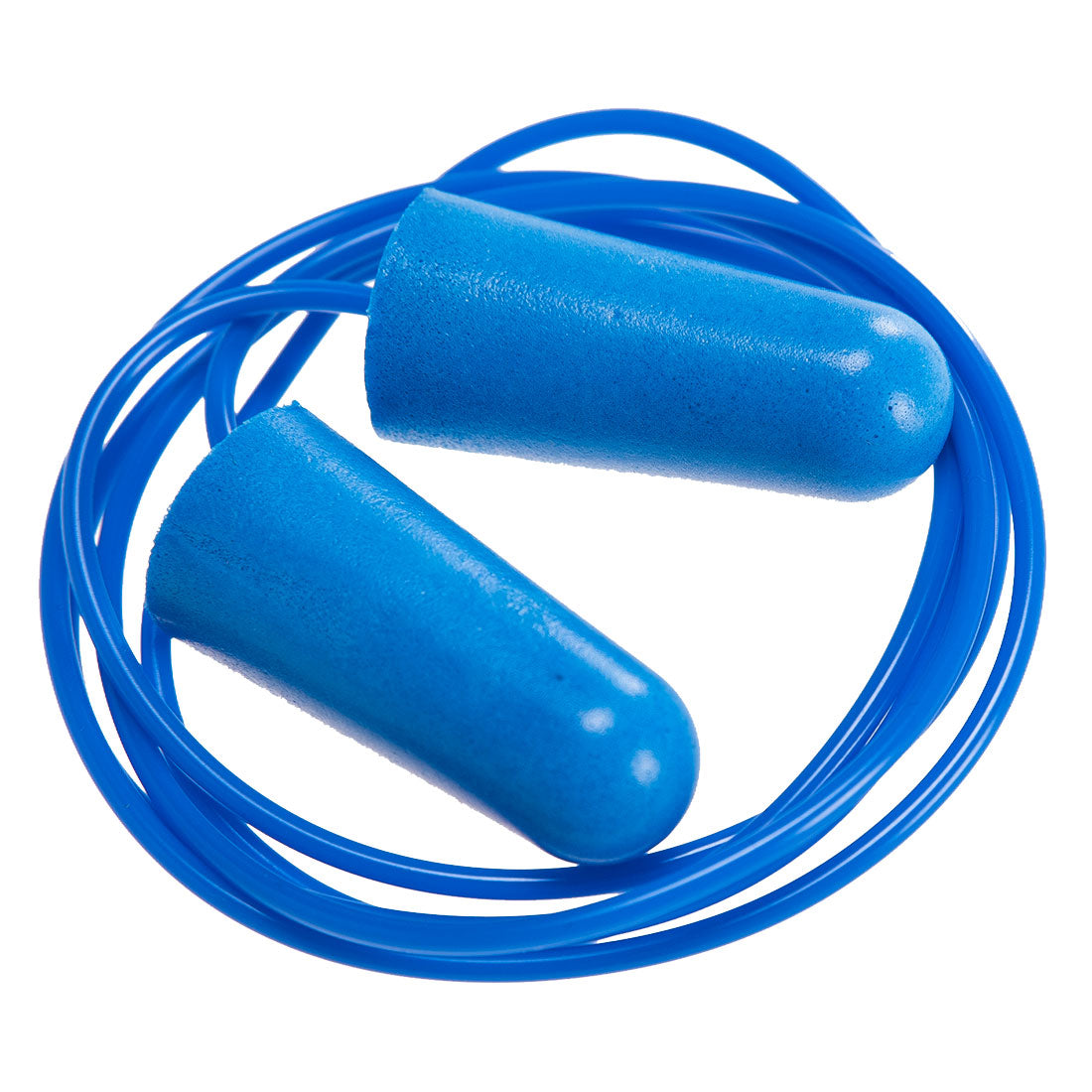 Detectable Corded PU Ear Plugs (200 Pairs) Portwest