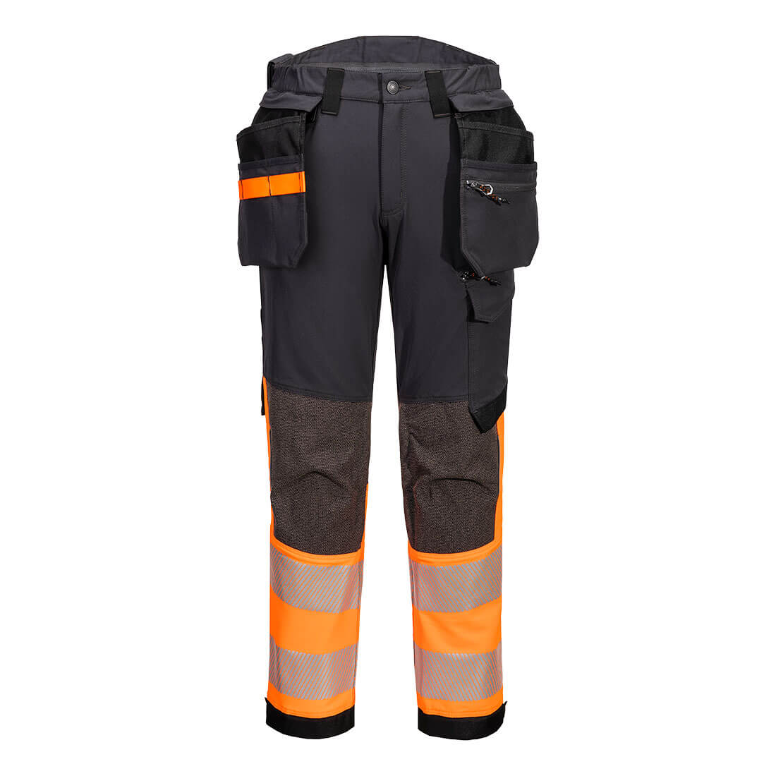 EV4 Hi-Vis Stretch Detachable Holster Class 1 Trousers - Hi-Vis Trousers