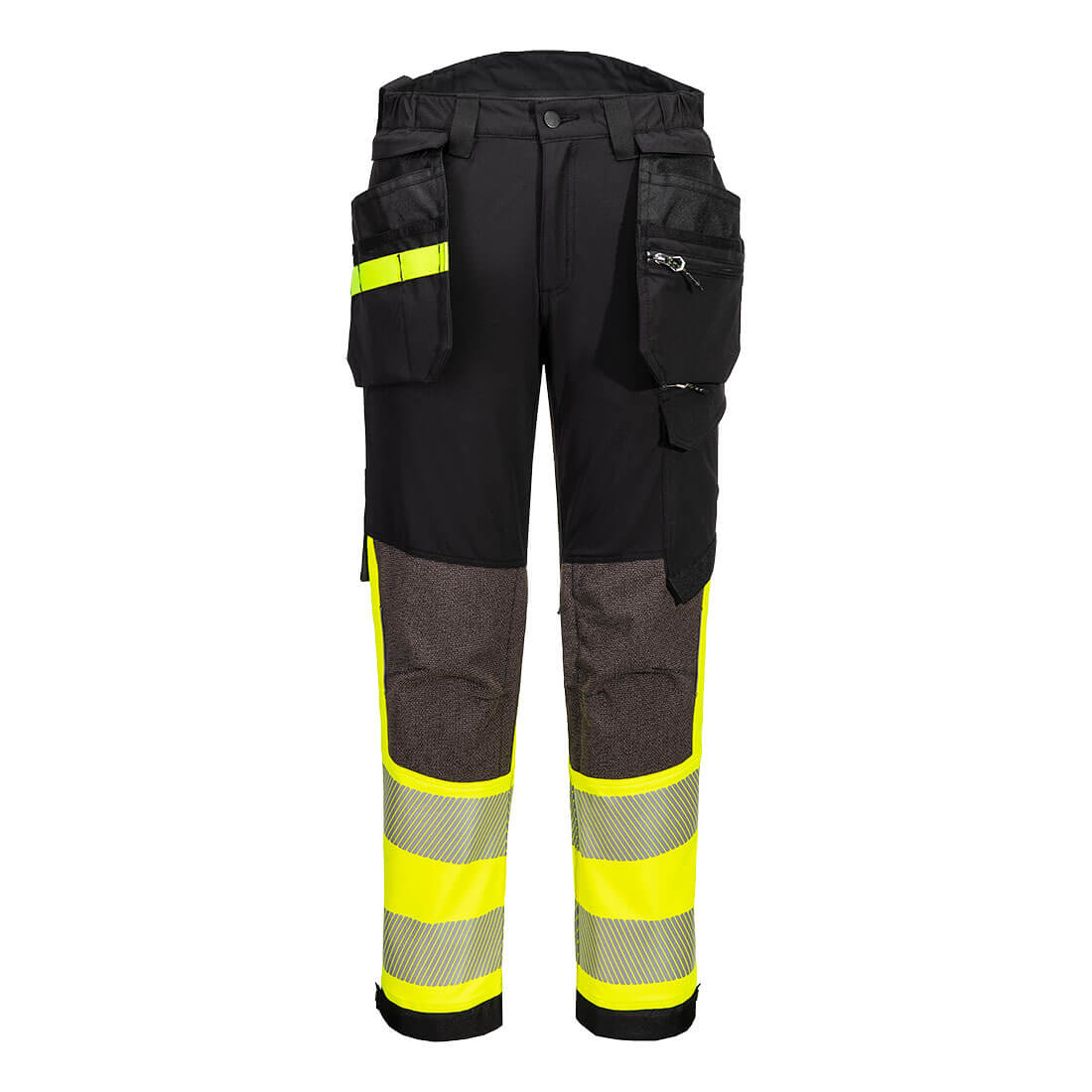 EV4 Hi-Vis Stretch Detachable Holster Class 1 Trousers - Hi-Vis Trousers