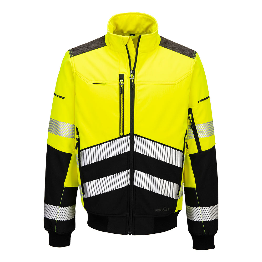 EV4 Hi-Vis Softshell Bomber (3L) Portwest
