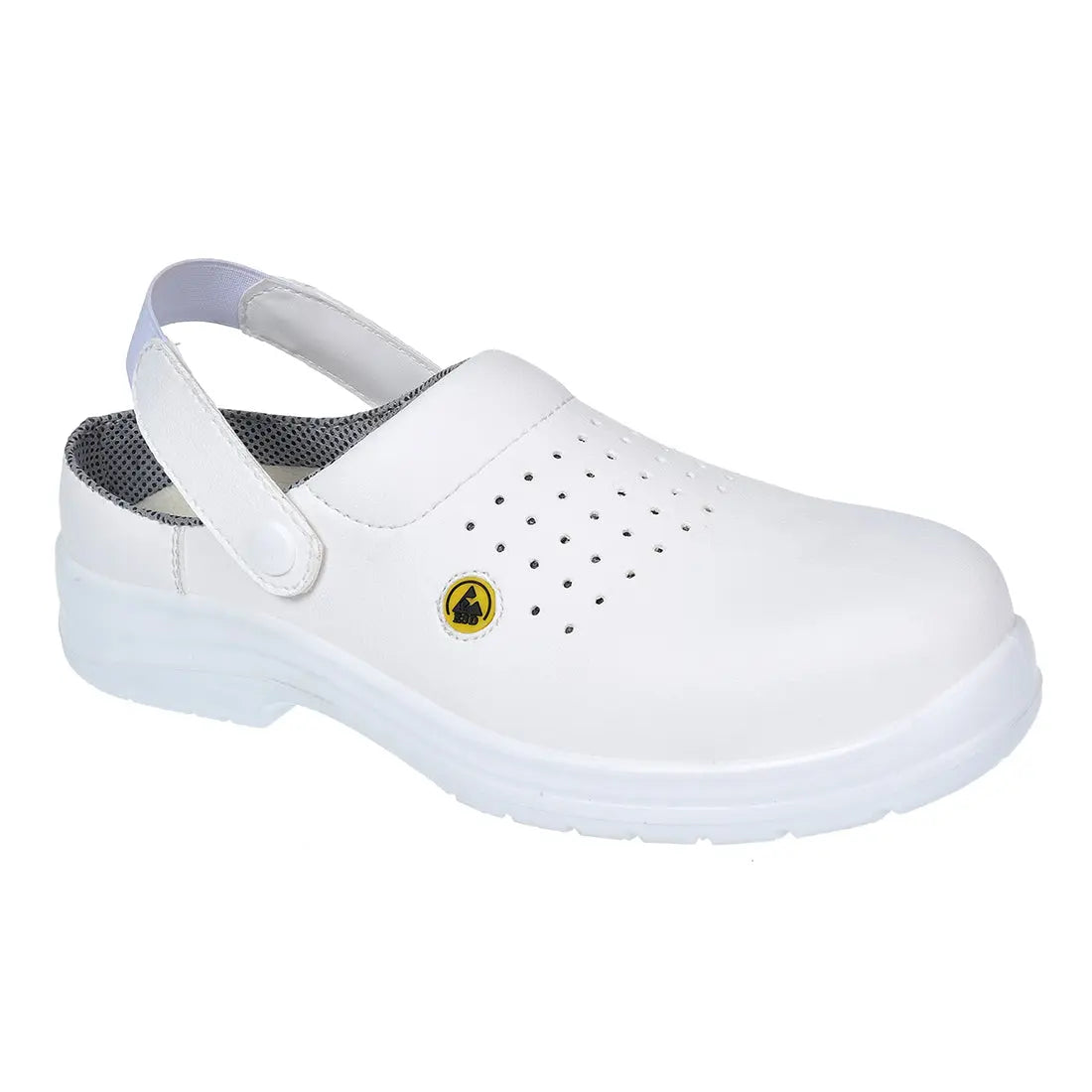 Portwest Compositelite ESD Perforated Safety Clog SB AE - Hi-Vis Trousers