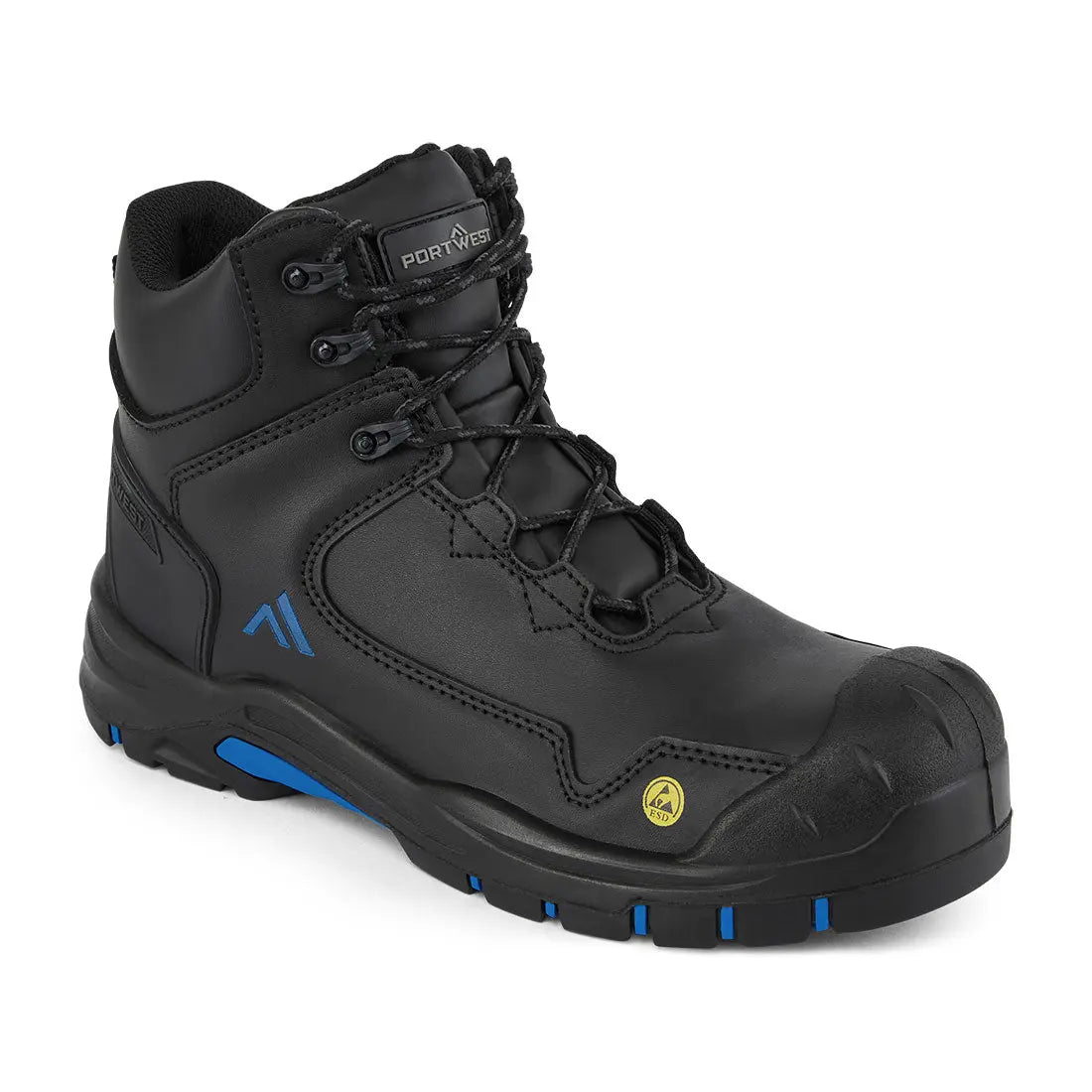 Composite Action Leather Mid Boot S3S ESD HRO SR SC FO - Hi-Vis Trousers