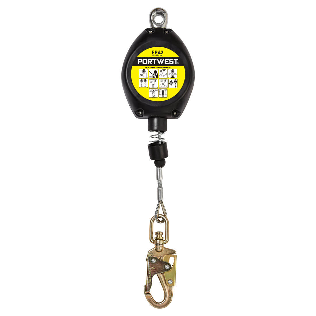 6M Retractable Fall Arrest Block Portwest