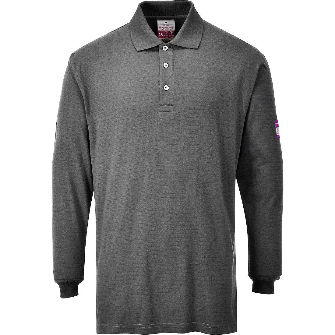 Modaflame Knit FR Long Sleeve Polo Shirt - Hi-Vis Trousers