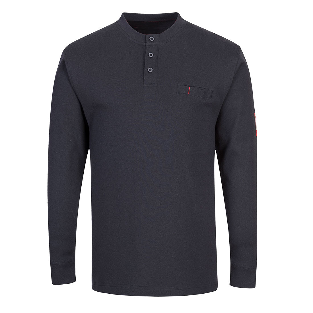 Bizflame Knit FR Long Sleeve Henley