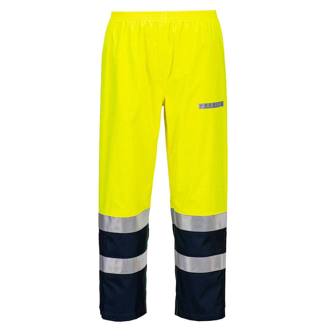 Bizflame Rain+ Hi-Vis Multi-Norm Contrast FR Trousers - Hi-Vis Trousers