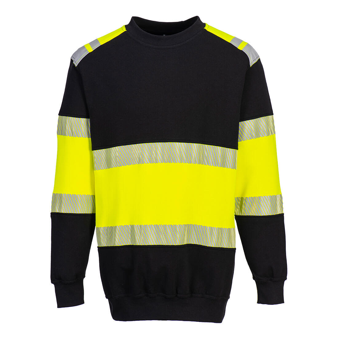 PW3 Modaflame Knit Hi-Vis Class 1 FR Sweatshirt Portwest