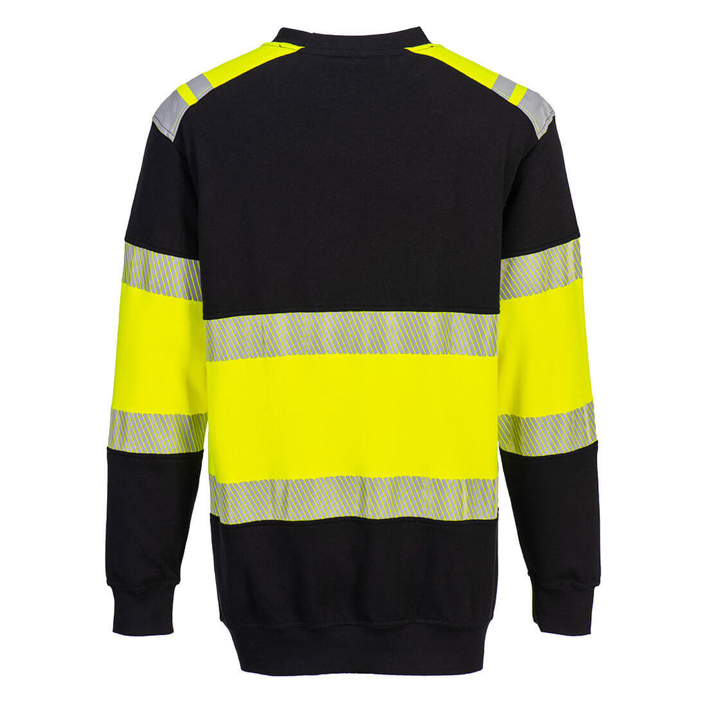 PW3 Modaflame Knit Hi-Vis Class 1 FR Sweatshirt