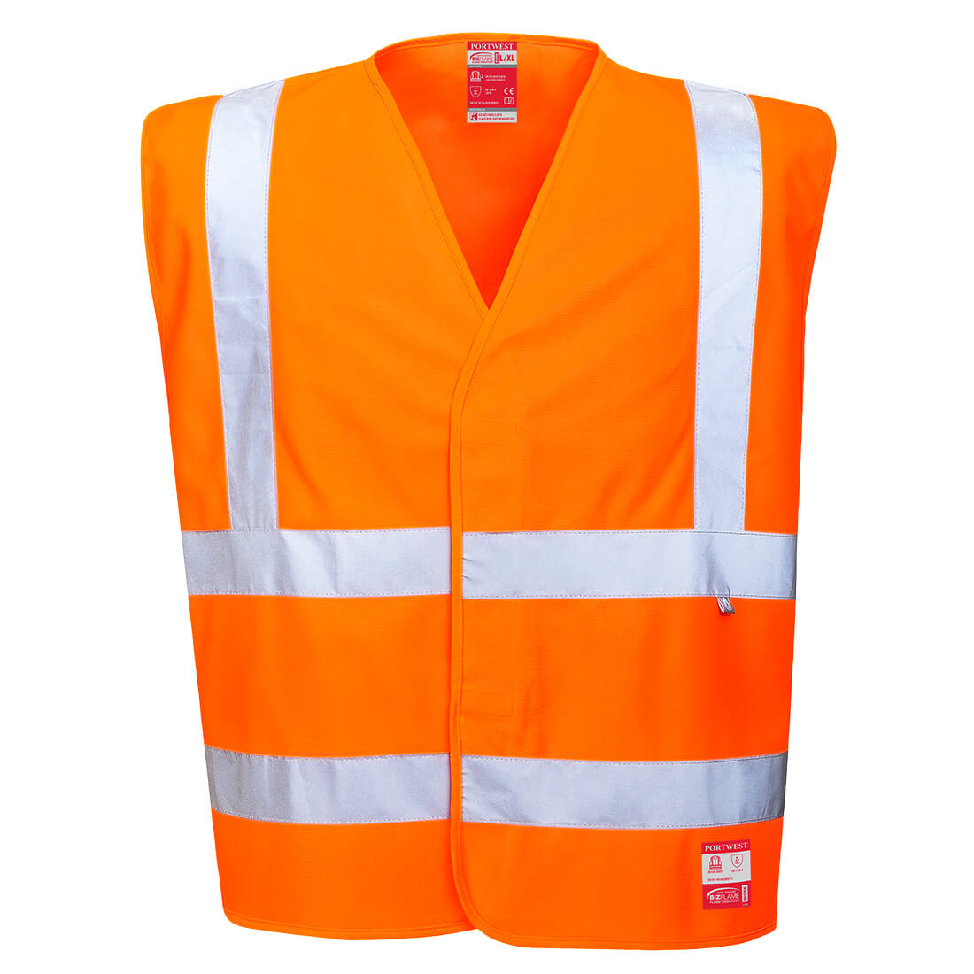 Bizflame Hi-Vis FR Vest Portwest