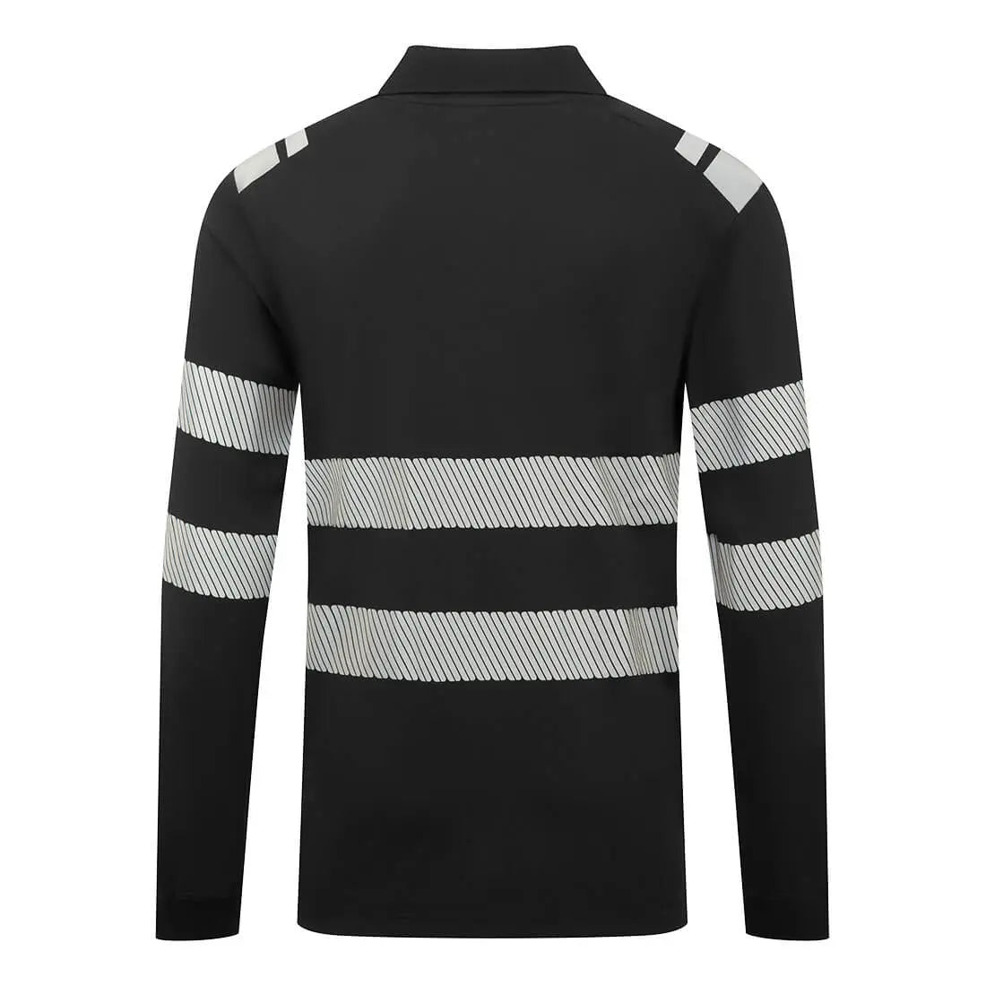 PW3 Modaflame Knit FR Long Sleeve Polo Shirt - Hi-Vis Trousers