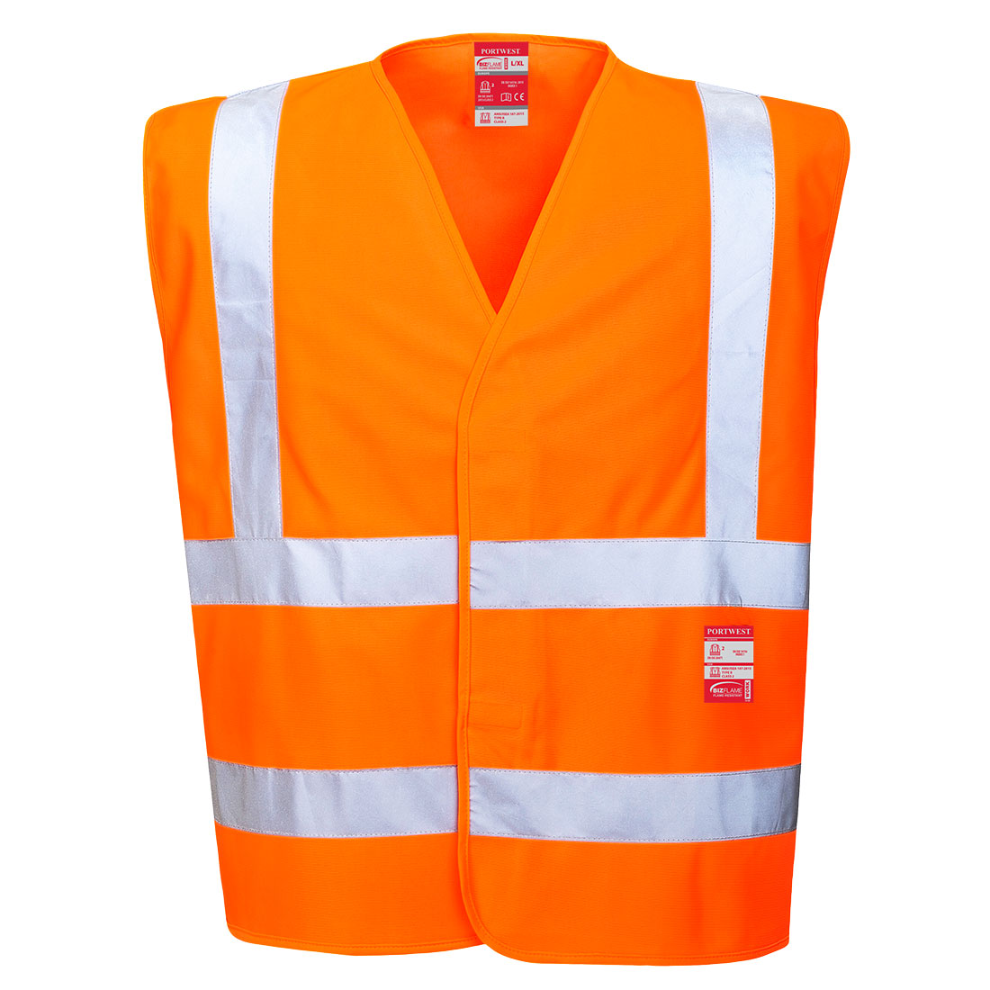 Bizflame Hi-Vis FR Vest Portwest