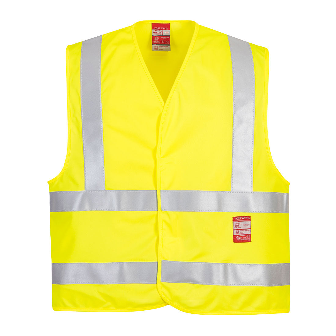 Bizflame Hi-Vis FR Vest Portwest