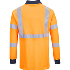 Modaflame Knit HVO FR Long Sleeve Polo Shirt