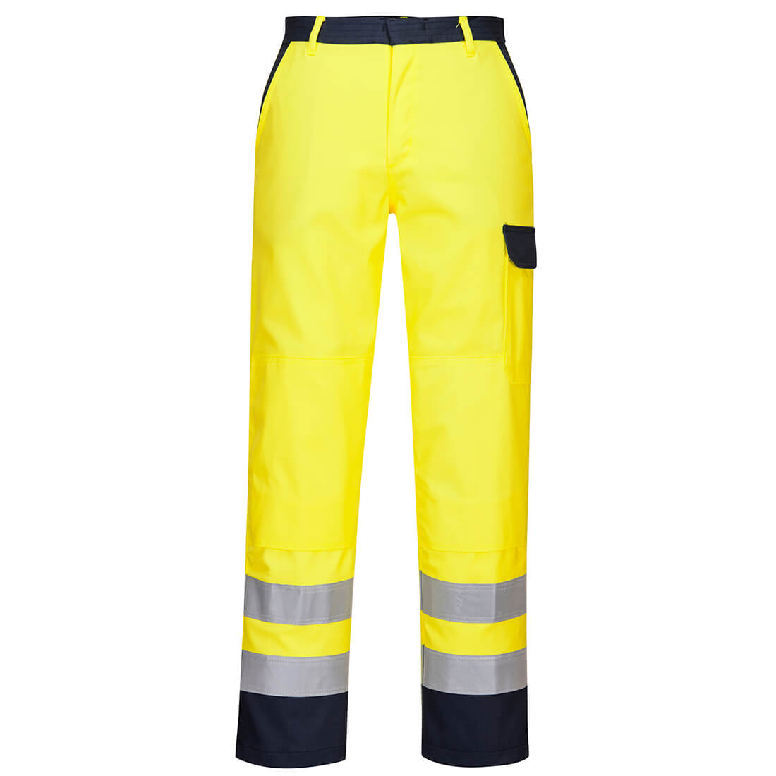 Bizflame Work Hi-Vis Contrast FR Trousers - Hi-Vis Trousers
