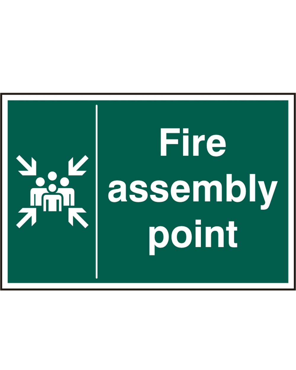 Fire Assembly Point (Pack Of 5) Beeswift
