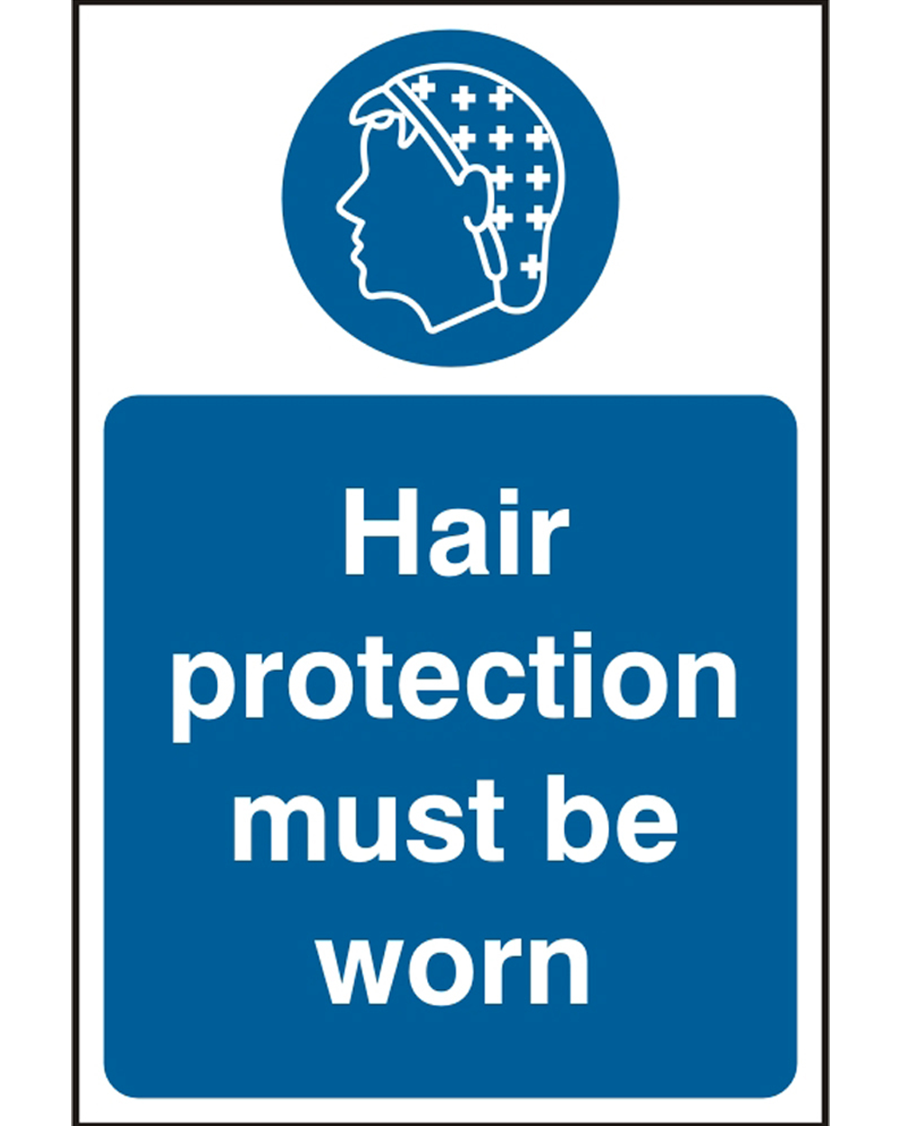 Hair Protection Sign (Box Of 5) Beeswift