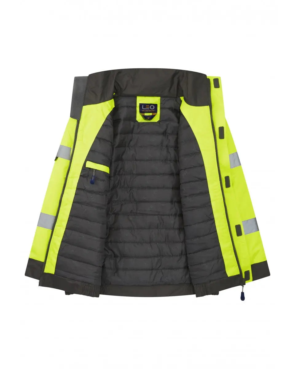 Baffle Lined Bomber Jacket - Hi-Vis Trousers