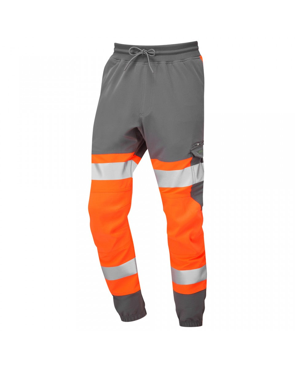 Hawkridge Dual Colour Stretch Jogger Trouser - Hi-Vis Trousers