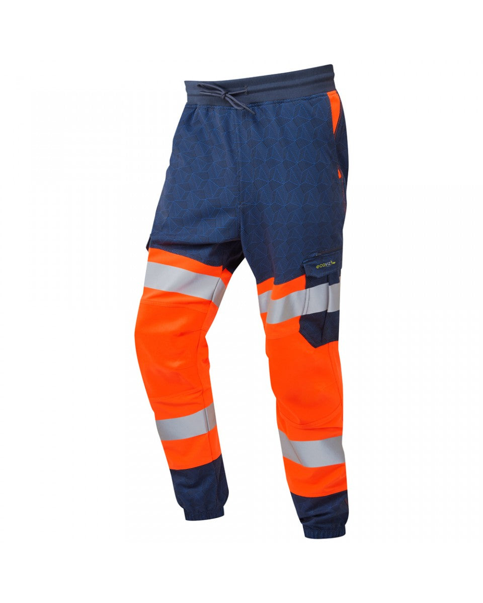 Hawkridge Dual Colour Stretch Jogger Trouser - Hi-Vis Trousers