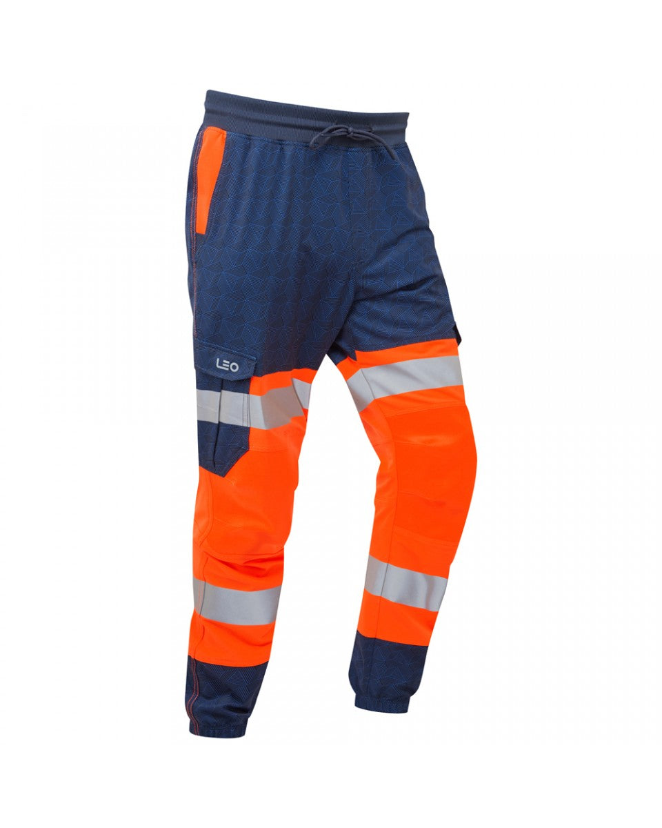 Hawkridge Dual Colour Stretch Jogger Trouser - Hi-Vis Trousers