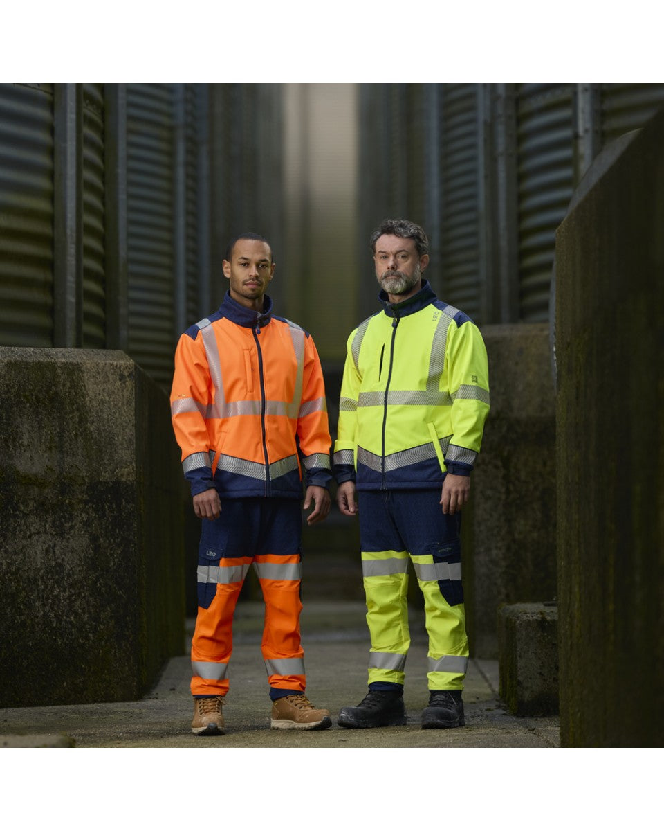 Hawkridge Dual Colour Stretch Jogger Trouser - Hi-Vis Trousers