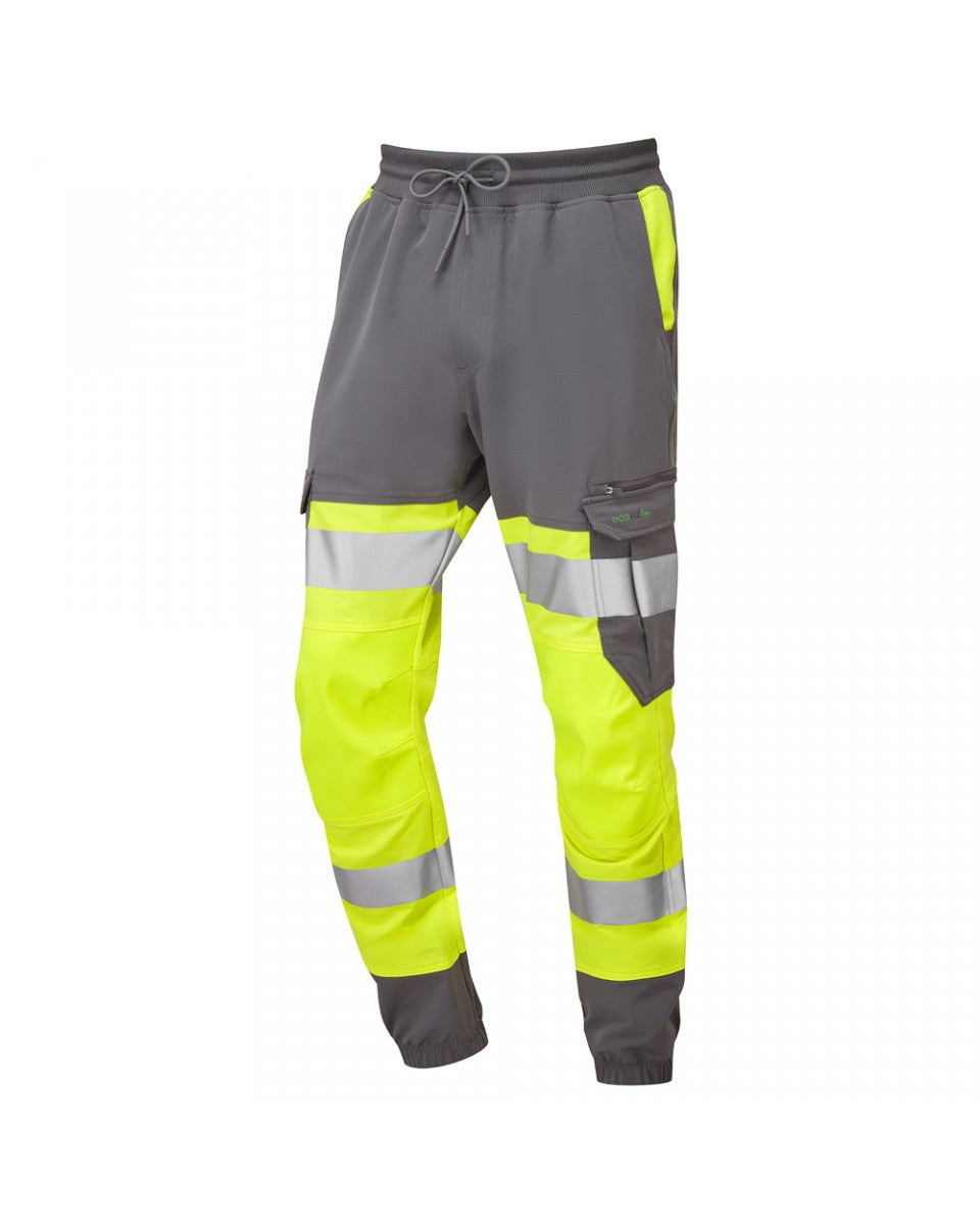 Hawkridge Dual Colour Stretch Jogger Trouser - Hi-Vis Trousers