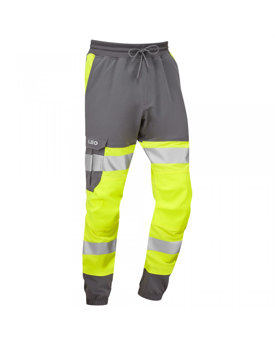 Hawkridge Dual Colour Stretch Jogger Trouser - Hi-Vis Trousers
