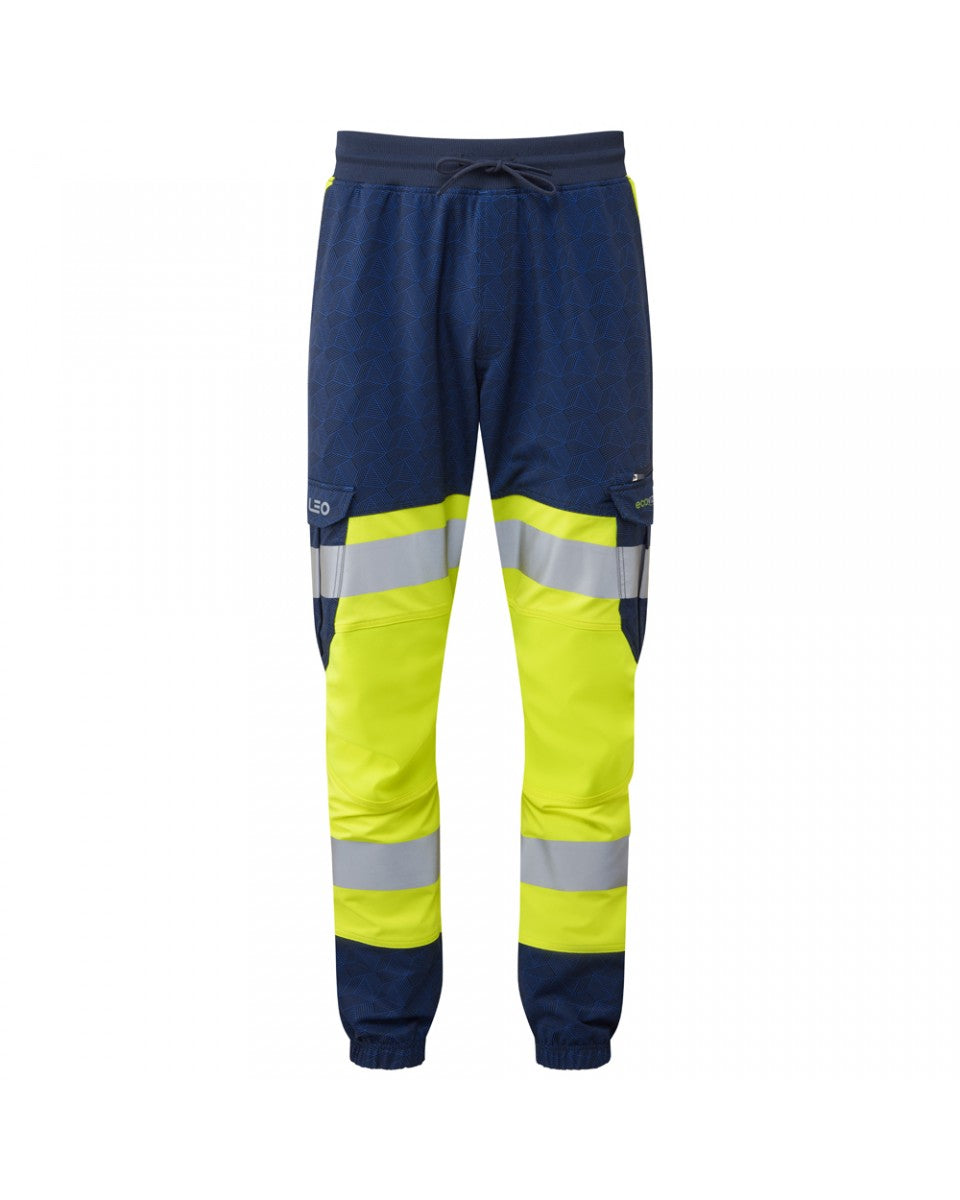Hawkridge Dual Colour Stretch Jogger Trouser - Hi-Vis Trousers