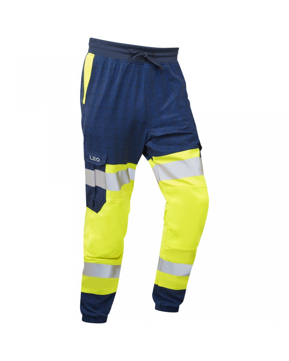 Hawkridge Dual Colour Stretch Jogger Trouser - Hi-Vis Trousers