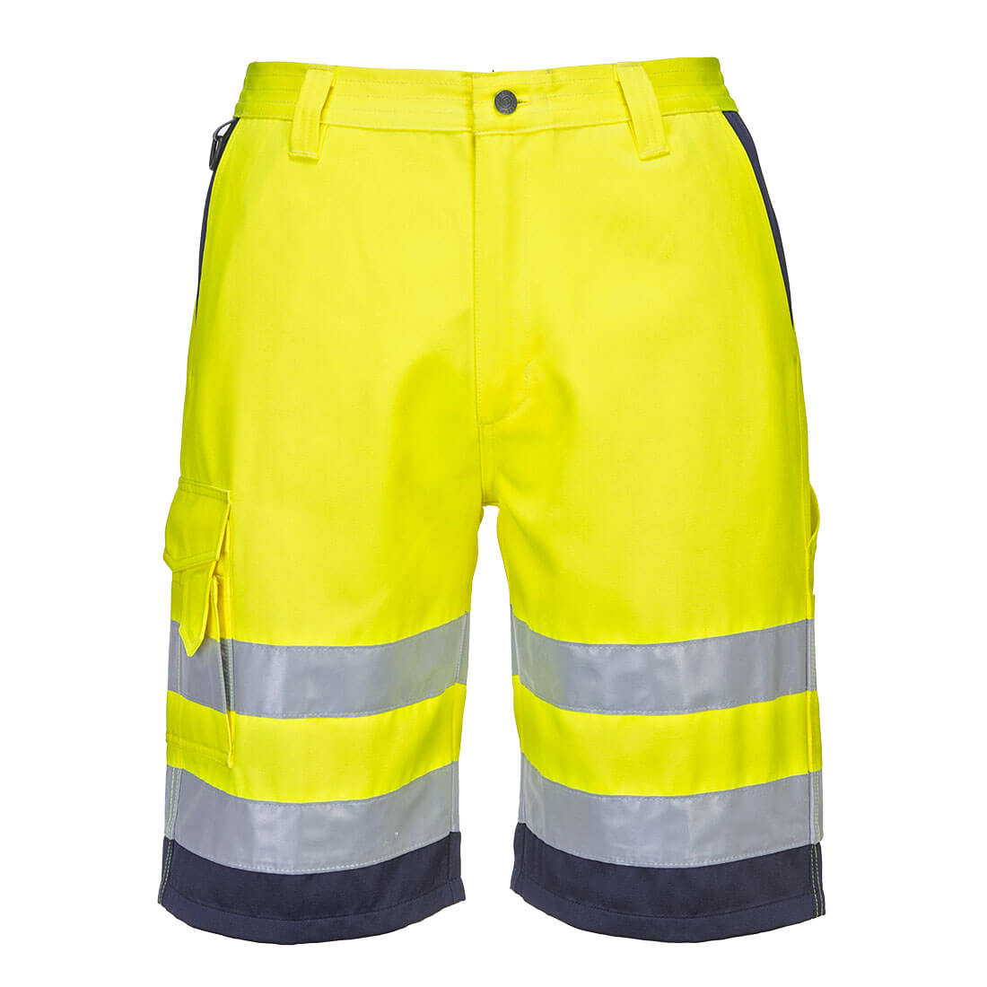 Hi-Vis Lightweight Polycotton Shorts Portwest
