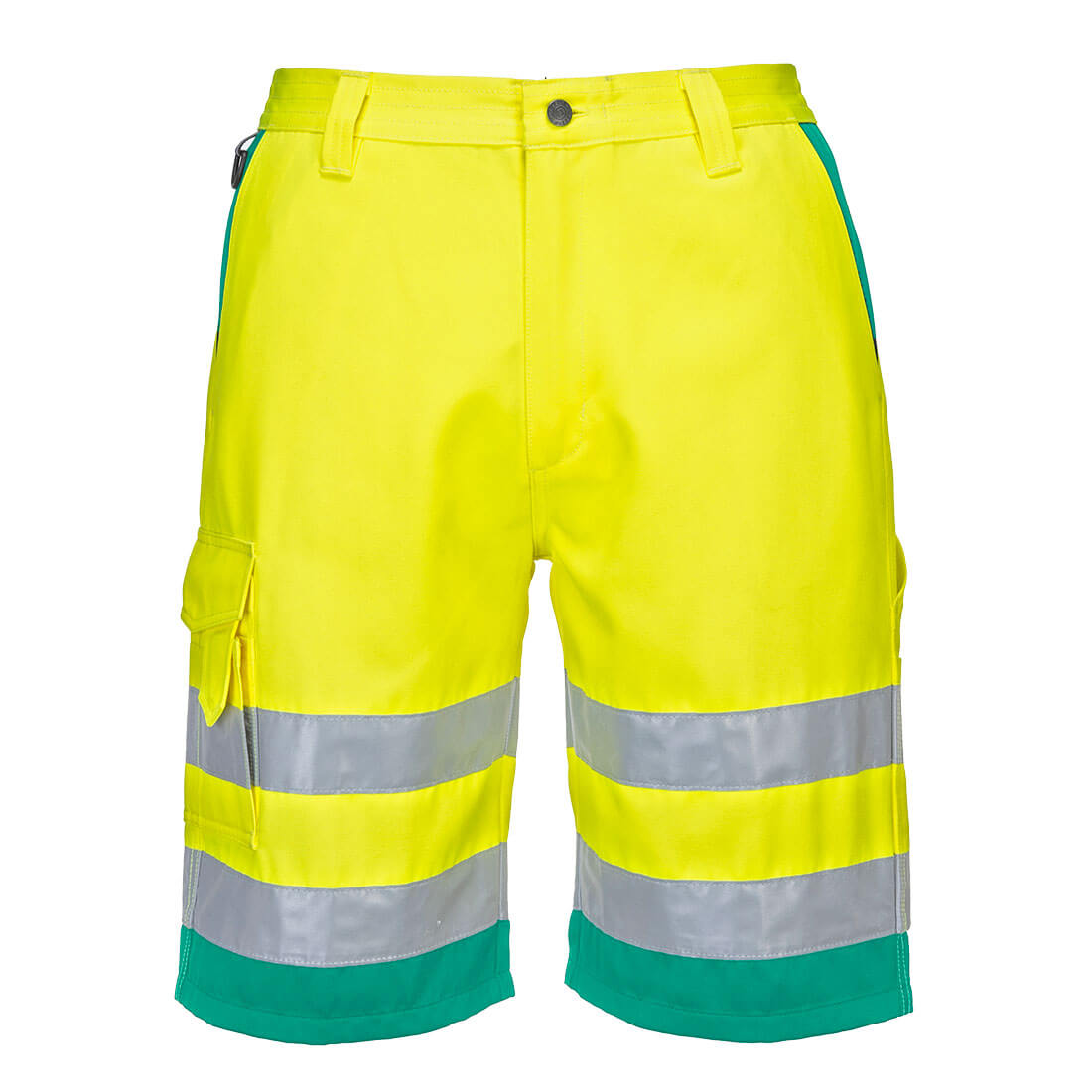 Hi-Vis Lightweight Polycotton Shorts Portwest