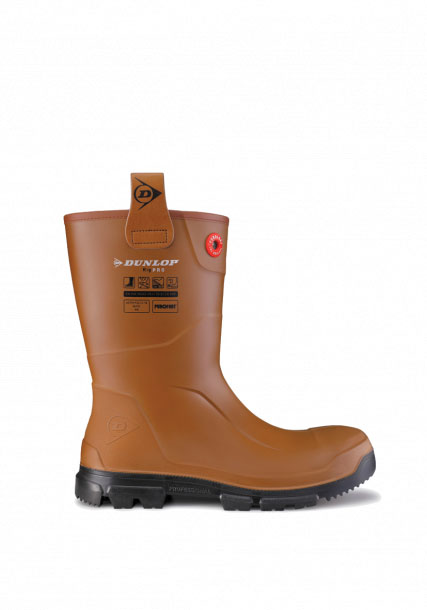 Purofort Rigpro Full Safety Rigger Boot (Fur Lined) Dunlop Footwear